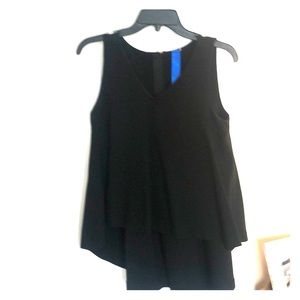 Kit and Ace black knit high low tank